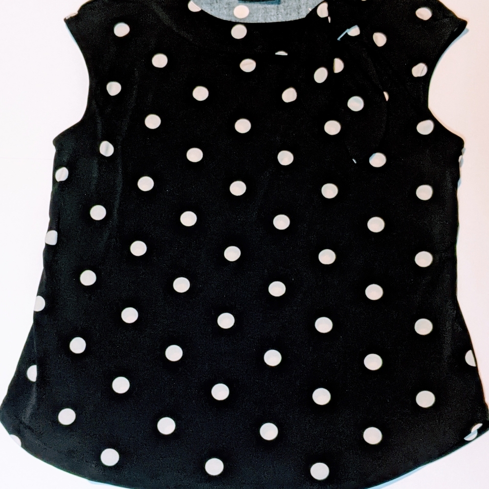 7Th Avenue Design Studio Polka Dot Top
